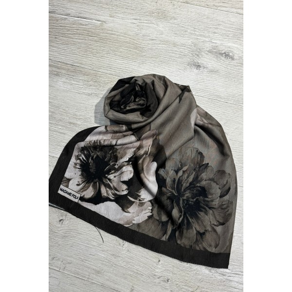 Dijital Bambu Pamuklu Şal 020H